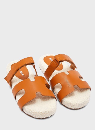 Buy Multi Strap Mid Heel Sandals in Saudi Arabia