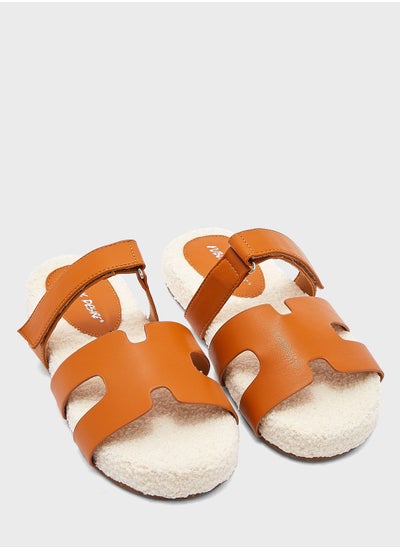 Buy Multi Strap Mid Heel Sandals in UAE