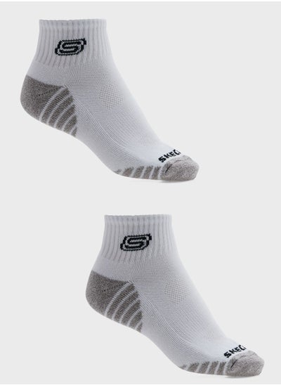 Buy 3 Pack Terry Qtr Crew Socks in UAE