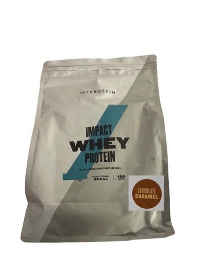 Buy Myprotein Impact Whey Protein Chocolate Caramel 2.5KG in UAE