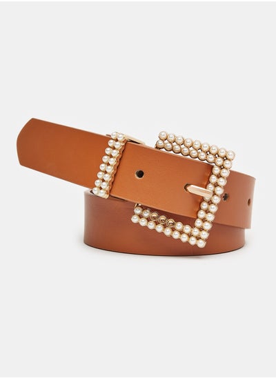 Buy Havan Belt with Pearls Buckle in Egypt