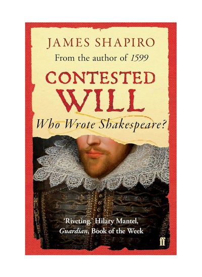 Buy Contested Will Who Wrote Shakespeare Paperback in UAE