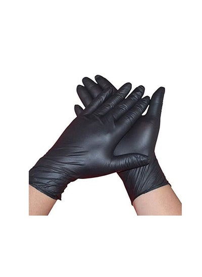 Buy Gloves Nitrile black- 20 PCs in Egypt