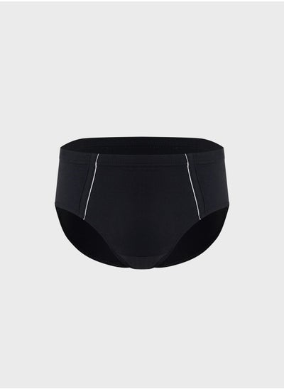 Buy Waist Band French Brief With Antibacterial Finish in UAE