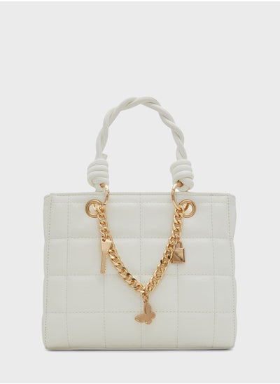 Buy Howitiss Top Handle Chain Detail Tote in Saudi Arabia