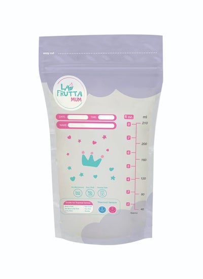 Buy La Frutta Milk Storage Bags 210Ml 10Pcs in Egypt