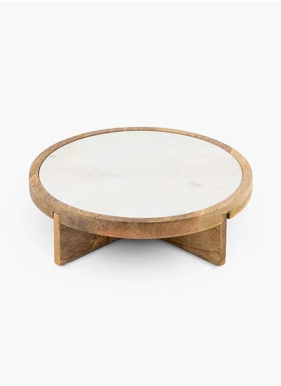 اشتري Marble And Wood Cheese Platter في الامارات