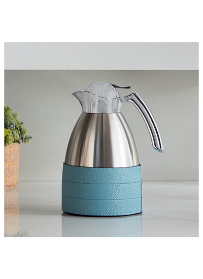 Buy Ridge Band Stainless Steel Vacuum Flask 1000 ml in UAE