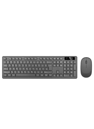 Buy New Hot Selling 2.4G Keyboard Mouse Set Fashion Personality Desktop Laptop Waterproof Wireless Business OfficeBlack Black in Saudi Arabia