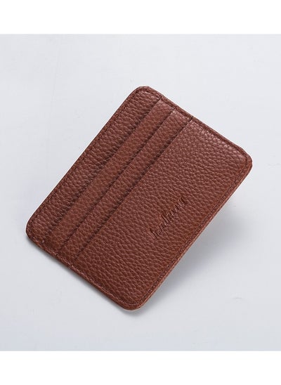 Buy Card Holder Wallet Brown in UAE