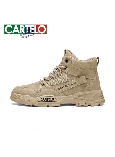 Buy New CARTELO Fashion High Top Outdoor Work Boots in Saudi Arabia