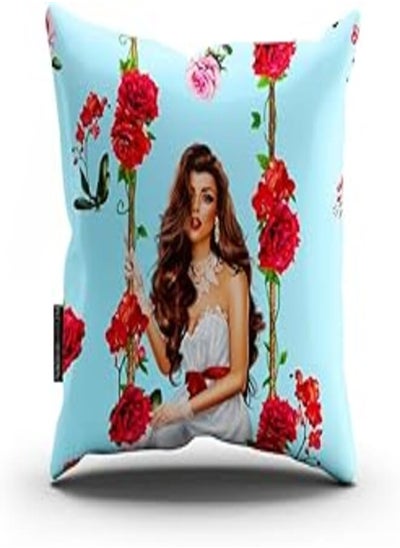 Buy Naguib Selim KBO 205 Modern Cushion Billow, Multicolor in Egypt