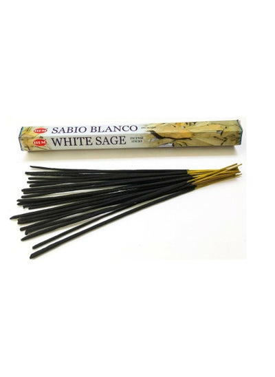 اشتري White Sage Incense Sticks Pack of 20 في الامارات