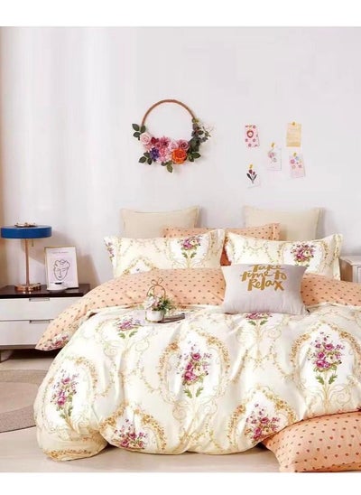 Buy 6 Pcs Duvet Cover Set King Size in UAE