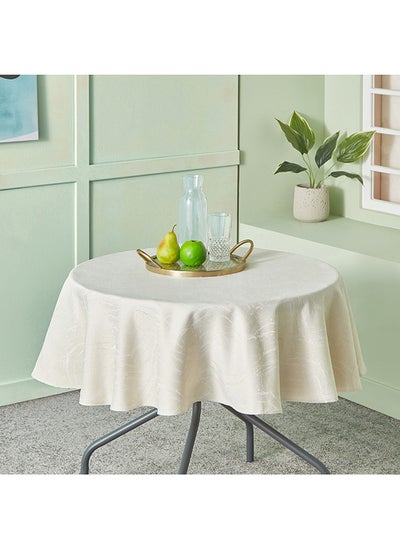 Buy Harper Marbella Reversible Jacquard Round Table Cloth 140 x 140 cm in UAE