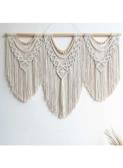 Buy Large  Macrame Wall Hanging & Wall Decor.New Bohemian Style 106x81 cm in Egypt