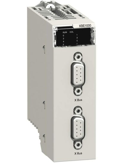 Buy Schneider BMXXBE1000 PLC Modicon M340 Automation Platform Backplane Expander for Multiracks Configuration in UAE