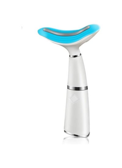 اشتري Neck Anti Wrinkles Massager, 45 Heat Vibration Skin Lifting Tightening Device, for Neck Care Lifts and Tightens Sagging Skin, Neck Face Massager, Portable Face Sculpting Tool, Double Chin Reducer في الامارات