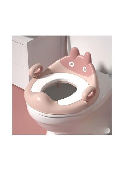 Buy Portable Potty Training Toilet Seat for Boys & Girls  Cartoon-Shape Non-Slip Toddler Potty Seat with Built-in Splash Guard in Saudi Arabia