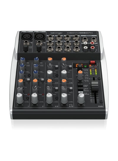 اشتري Behringer Mixer Audio 10 CH (2Mono & 4 Stereo) w/ FX Processor and USB Streaming Interface في الامارات