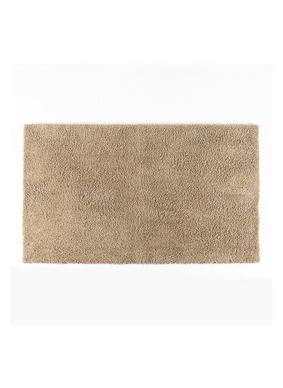 Buy Firence Bath Mat, Beige - 90x60 cm in UAE