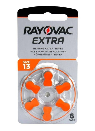 Buy Rayovac Extra 1.45V Hearing Aid Batteries Size 13 – One Card. Made in UK. in Saudi Arabia