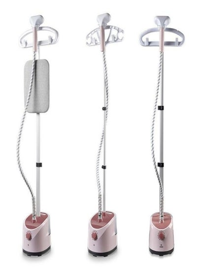 Buy Oasisgalore Standing Clothes Steamer with Integrated Ironing Board Adjustable Height for Home Use Bedroom Office in Saudi Arabia