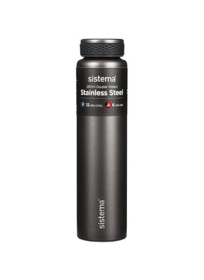 Buy Chic Stainless Bottle 280 Ml - Black in Egypt