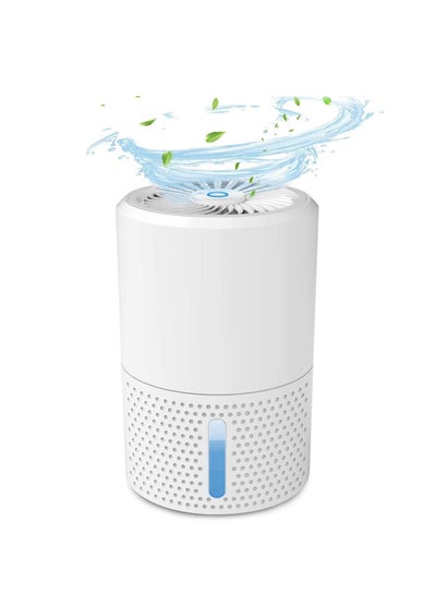 Buy Dehumidifier for Home Basement,  Dehumidifiers for Bedroom Bathroom Small Quiet Portable Air Dehumidifiers with 900ml Water Tank in UAE
