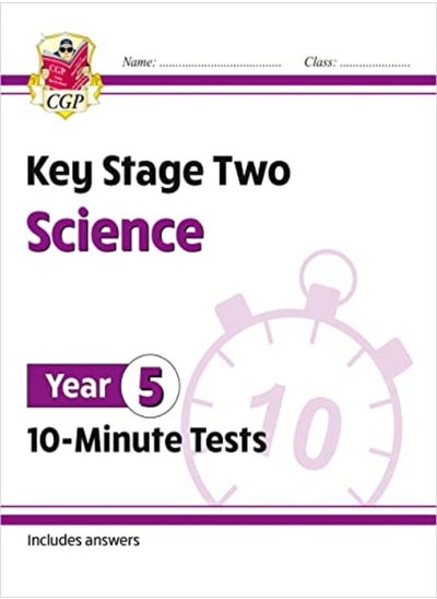 اشتري New Ks2 Year 5 Science 10Minute Tests by CGP Books - CGP Books Paperback في الامارات