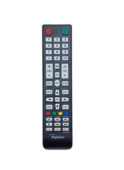 Buy Remote Control For Fuji Star Tv Lcd Led Black in Saudi Arabia