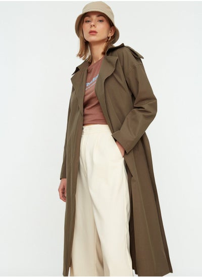 Buy Longline Trench Coat in UAE