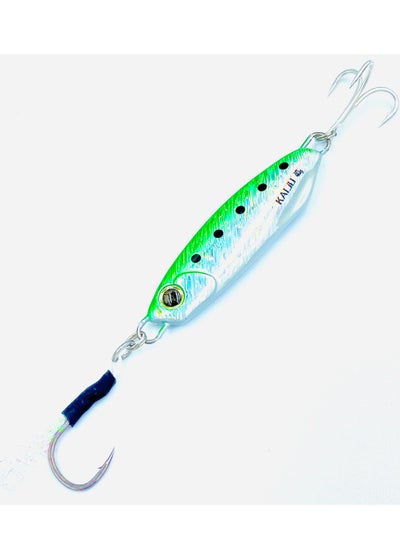 Buy Oakura Kaiju Green Sardines Jig - 20g Weights, Extra Sharp BKK Hook, 10 Mesmerizing Colors - Lightweight Gear for Epic Fishing Adventures in UAE