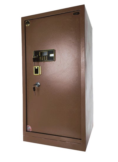 Buy Semi-armored safe with electronic lock and 2 keys and knob for enhanced security. H120*W60*D55CM150KG in Egypt