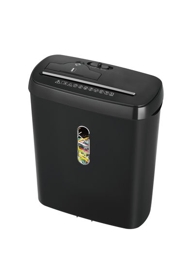 Buy Paper Shredder for Home Office, 9-Sheet Strip Cut with 12L Basket, P-2 Security Level, 3-Mode Design Shred CD & Credit Card, Durable&Fast with Jam Proof System in UAE
