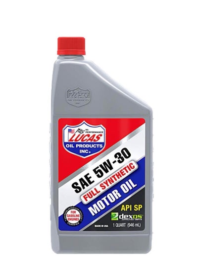 Buy Lucas 5w30 synthetic motor oil one quart 946 ml in Saudi Arabia