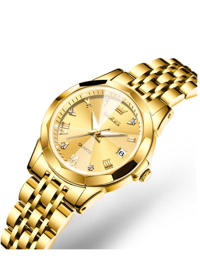 Buy Watches for Women Stylish Stainless Steel Water Resistant Quartz Analog Watch 9931 in Saudi Arabia