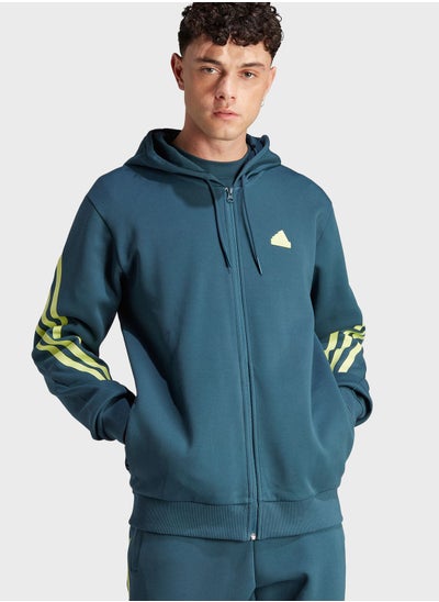 Buy Future Icons 3-Stripes Full-Zip Hoodie in UAE