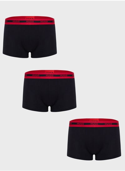 Buy 3 Pack Logo Band Trunks in Saudi Arabia