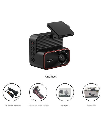 Buy Driving Recorder HD Night Vision Dual Recording Wireless Wifi Recorder With Mobile Phone With Reversing Image in Saudi Arabia