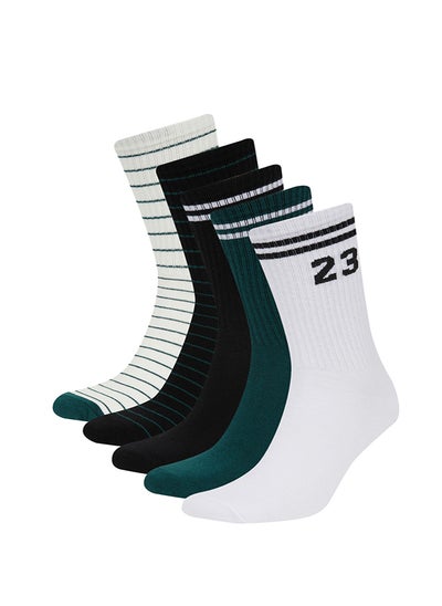 Buy Man High Cut  Socks - 5 Pieces in Egypt