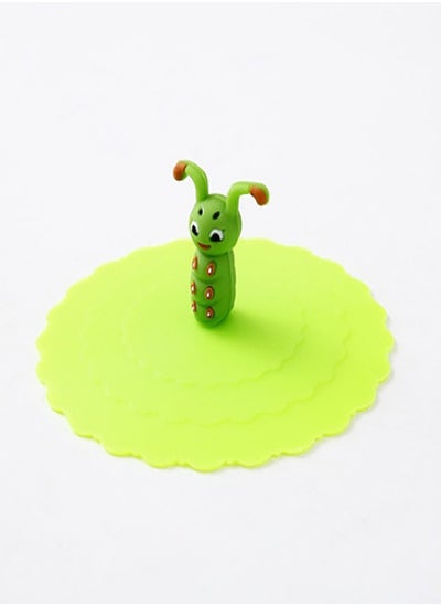 Buy Ltalian Cartoon Silicone Cup Lid leak Proof And Dstproof Ceramic Tea Cup Water Cup Lid in UAE