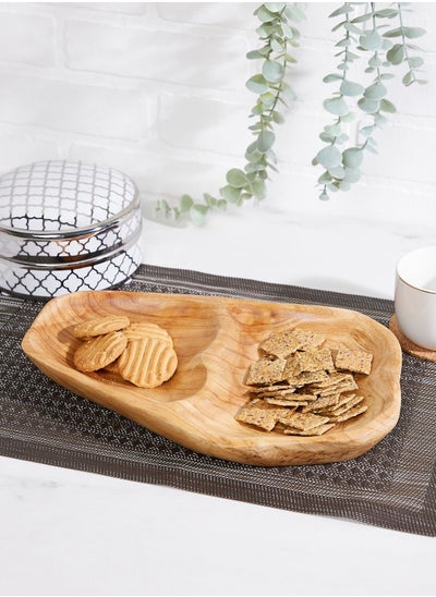 Buy Kora 2 Compartments Serving Tray in Saudi Arabia