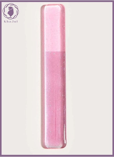 Buy 1-Piece Magic Nano Glass Nail File Pink in UAE