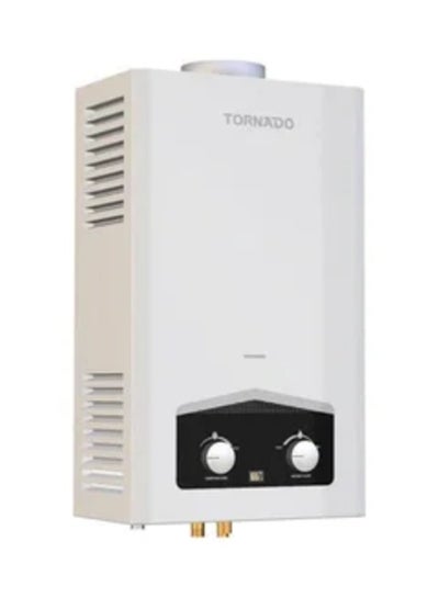 Buy Tornado Gas Water Heater 10 Liter Natural Gas White GHM-C10BNE-W in Egypt