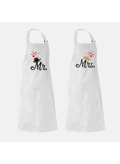 اشتري New Mr and Mrs Couple's Apron في الامارات