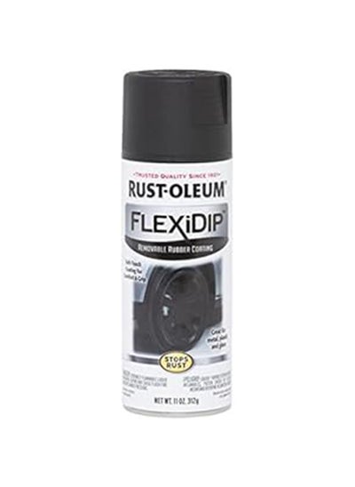 Buy Rust-Oleum FlexiDip 11 oz. FlexiDip Black Spray Paint in Saudi Arabia