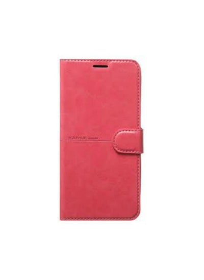 Buy For Huawei Nova 7 Full Flip Luxury Leather Kickstand Case, with Strap Magnetic Closure , Included Internal Tpu Silicone Case, High Protective Compatible with Huawei Nova 7 (6.53 inch) (Pink) in Egypt