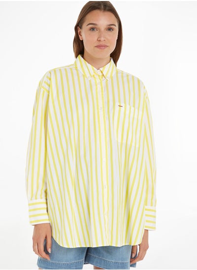 اشتري Striped Button Down Shirt في الامارات