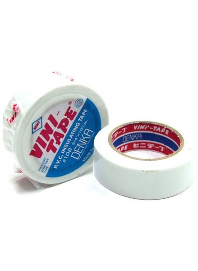 اشتري Insulation Tape 3/4 inch X 100 yards White في الامارات